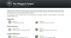 Desktop Screenshot of midgard-project.org