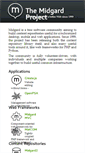 Mobile Screenshot of midgard-project.org